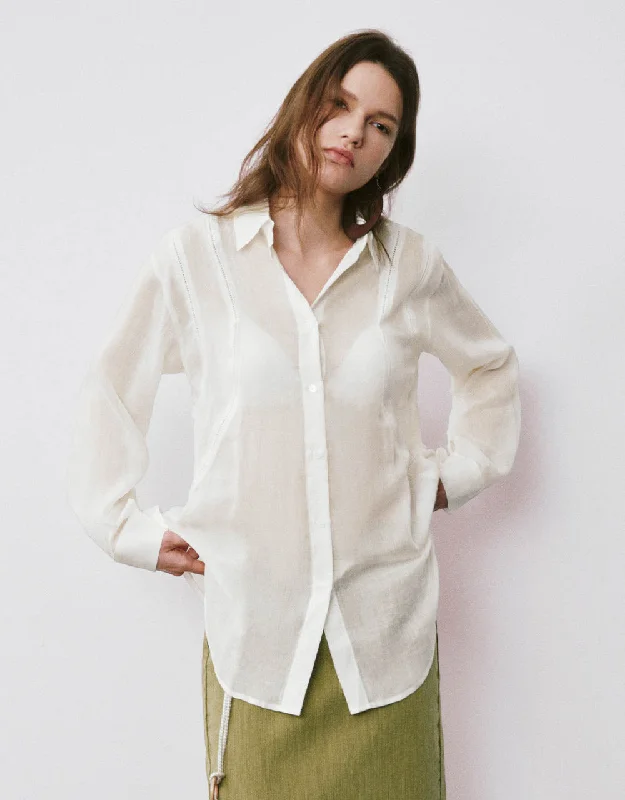 Button Up Straight Shirt Comfortable Loose Short Sleeve