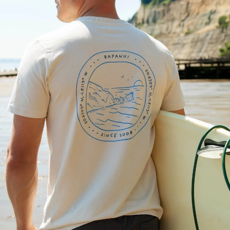 Across The Solent T-Shirt Welt Pockets Slit Pockets Flap Pockets
