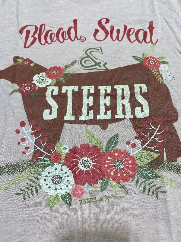 Canvas Blood Sweet & Steers T-Shirt Wool Fabric Cashmere Fabric Tweed Fabric