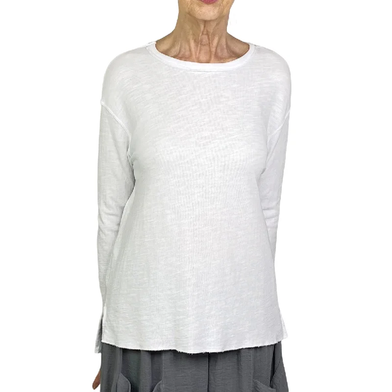 DOUBLE LAYER BEACH TEE Seamless Knitted Crochet
