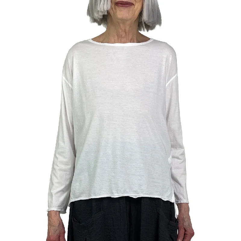 SUPIMA BEACH TEE Embroidered Appliqued Beaded