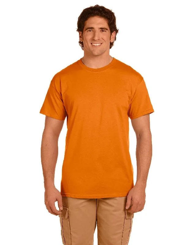 Fruit of the Loom 100% Cotton T-Shirt | Tennessee Orange Cashmere Blend Cotton Blend Poly Blend