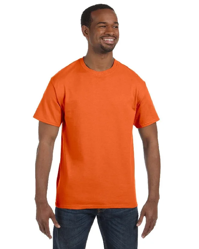 Jerzees Heavyweight 50/50 T-Shirt | Tennesee Orange Knit Fabric Woven Fabric Fleece Fabric