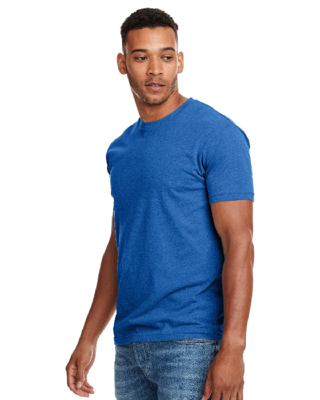 Next Level Mens CVC Crewneck Tee | Royal Anti-Shrink Durable Soft