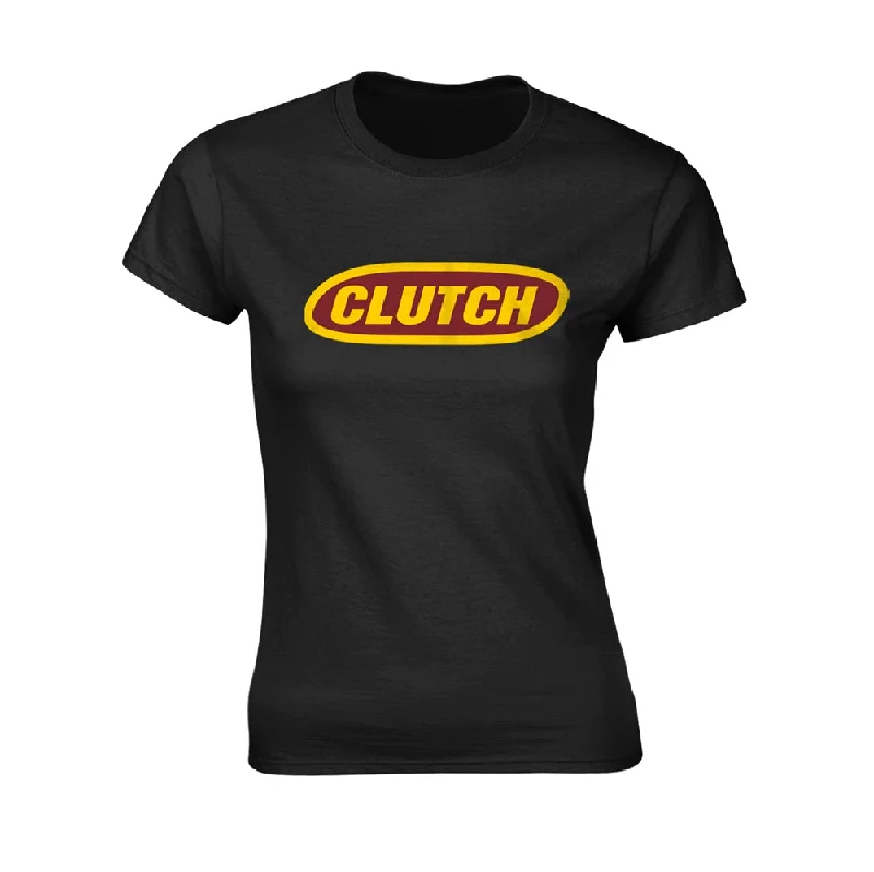 Clutch Ladies T-shirt: Classic Logo Layered Multi-layer Single Layer