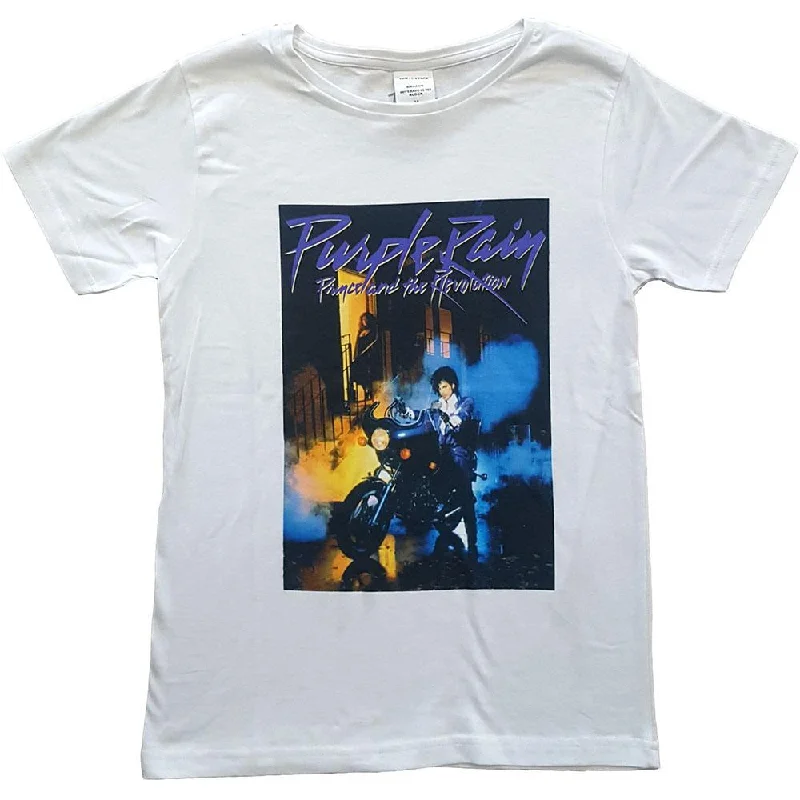 Prince Kids T-Shirt: Purple Rain Satin Fabric Silk Fabric Chiffon Fabric