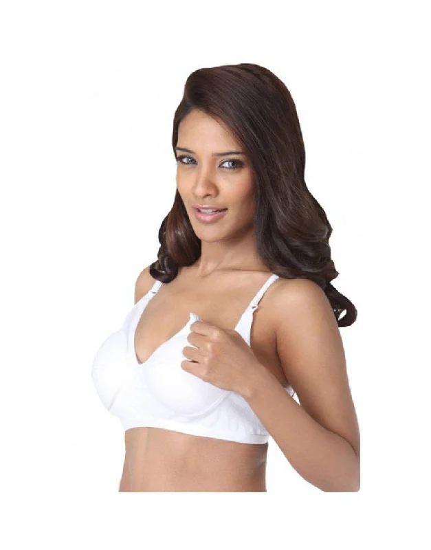 Adira Morph Innovative Leakage Proof Nursing Bra Elegant Satin Bralette