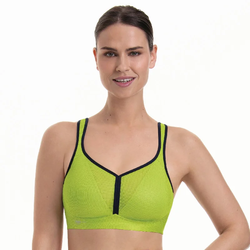 Anita Air Control Sports Bra in Apple Green (#5544) Comfortable Lace Bralette