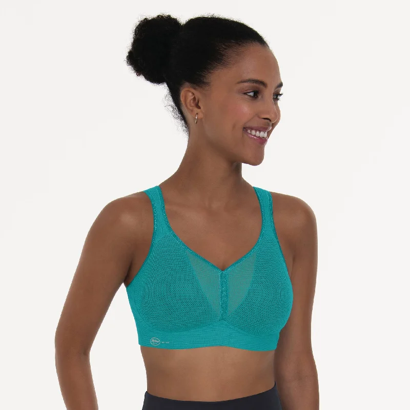 Anita Air Control Sports Bra in Peacock (#5544) Feminine Lace Bra