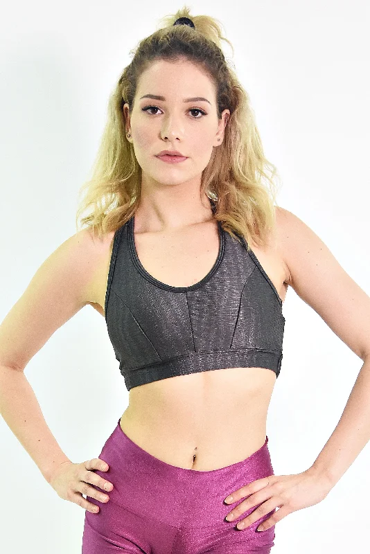 Arpoador Bra - Oregon  Grey Cozy Wire-Free Bra