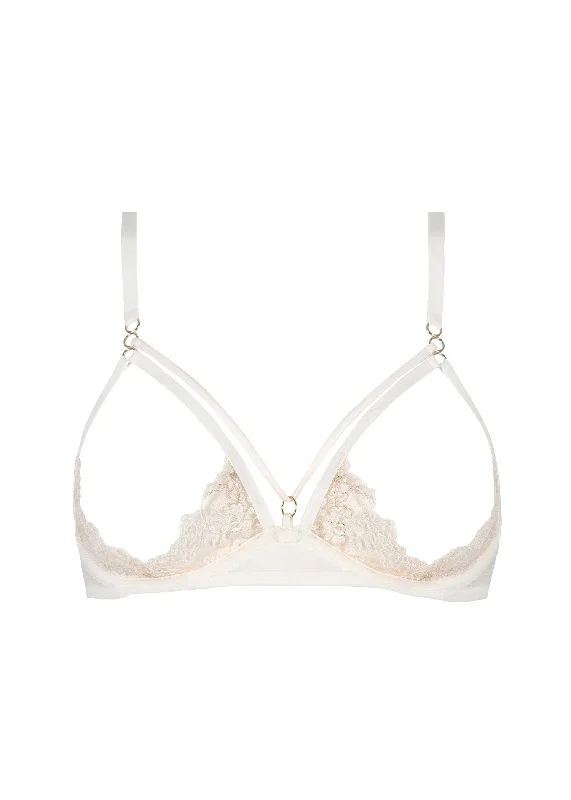 After Midnight Open Bra (Pearl) Light Seamless Bra