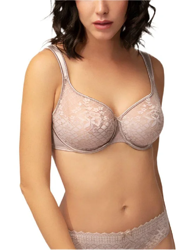 Empreinte Rose Tea Melody Seamless Full Coverage Bra Push-Up Bralette Set