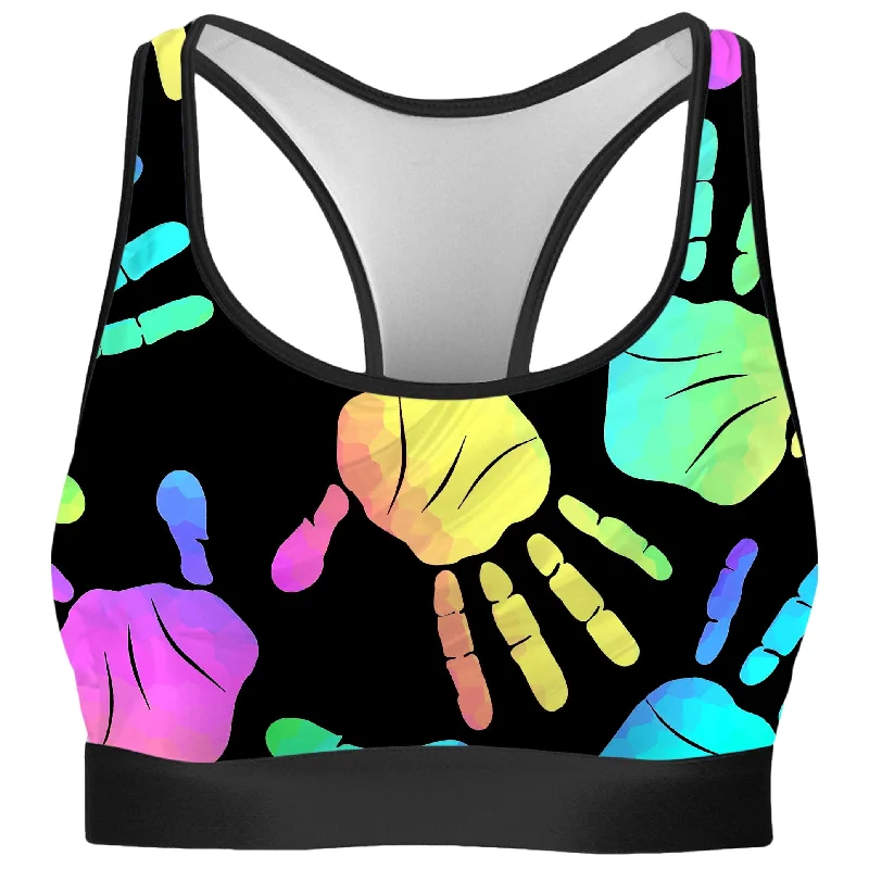 Rave Hands Rave Bra Soft Support Bra