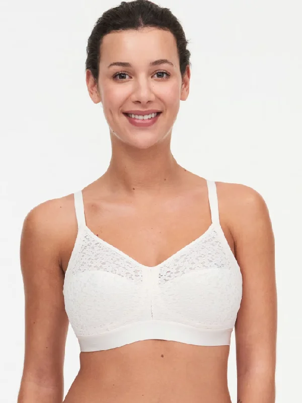 Talc Norah Wireless Bra Elegant Lace Lingerie