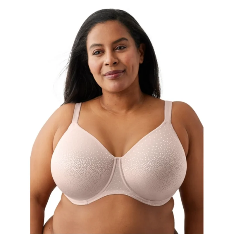 Wacoal Back Appeal Plus Bra Rose Dust Full Support Bra