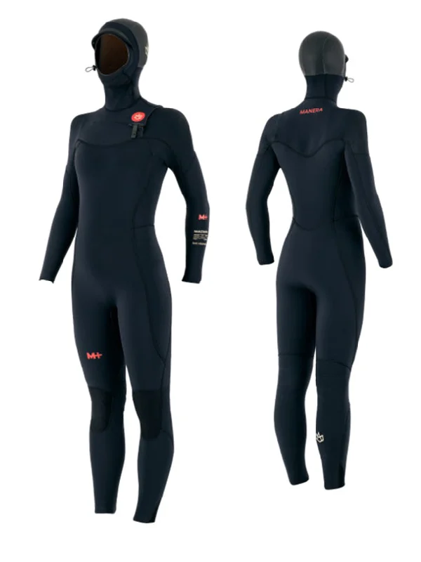 Women's Meteor Magma 5/4/3mm Steamer Hooded Fullsuit - 2022 Hoodie with Mesh Breathable Sporty
