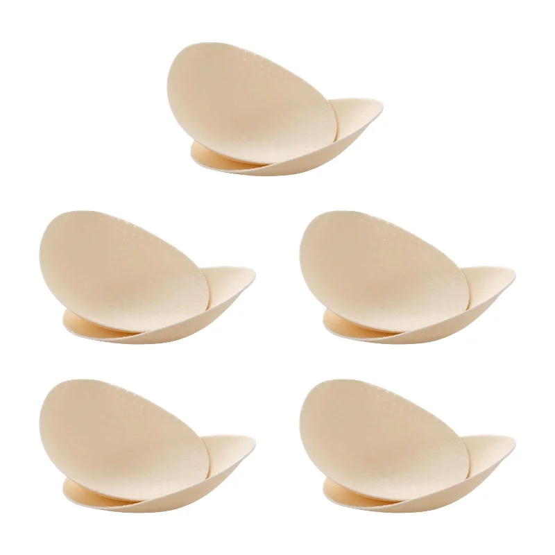 Maxbell 5Pairs Womens Bra Inserts Pads Soft Swimsuit Padding Inserts Breast Cups Skin Flirty Ruffle Swimsuit Maxbell 5Pairs Womens Bra Inserts Pads Soft Swimsuit Padding Inserts Breast Cups Skin Flirty Ruffle Swimsuit