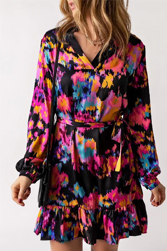 Mariposa Mini Dress (Website Exclusive) Cozy Long Sleeve Mini Dress