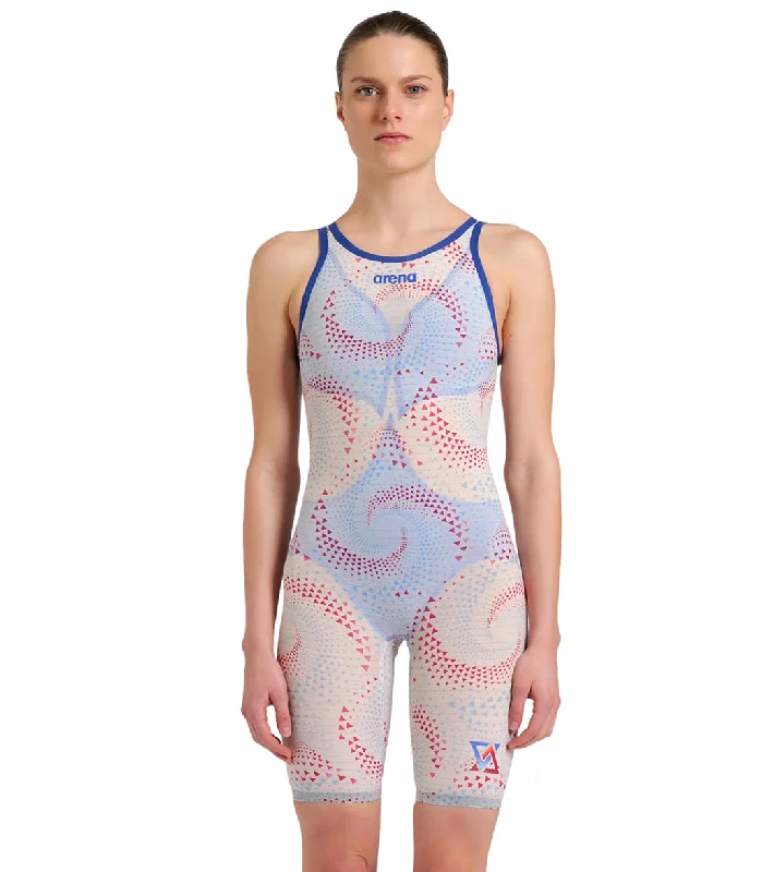 Arena Women's Powerskin Fireflow Carbon Air2 SL LE Open Back Tech Suit Swimsuit Sporty Swim Shorts Arena Women's Powerskin Fireflow Carbon Air2 SL LE Open Back Tech Suit Swimsuit Sporty Swim Shorts