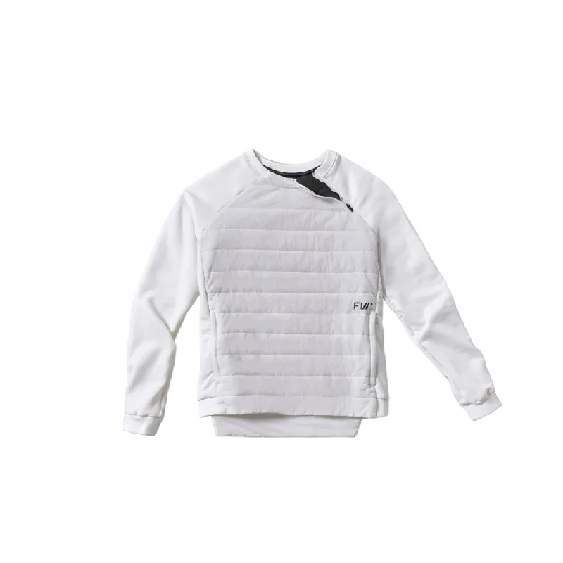 FW Apparel Women's Manifest Crew Neck Insulated Jacket Zip Front Button Front Snap Front FW Apparel Women's Manifest Crew Neck Insulated Jacket Zip Front Button Front Snap Front
