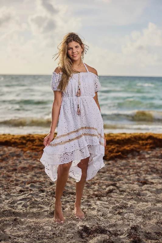 Sweetheart high low dress - BACK IN STOCK