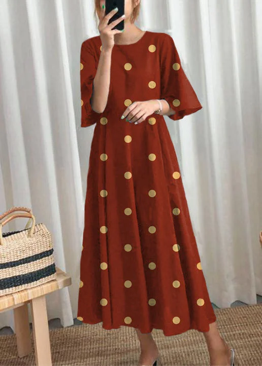 Red polka dots/Ships 15 Days