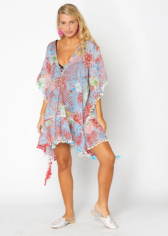 Short kaftan dress