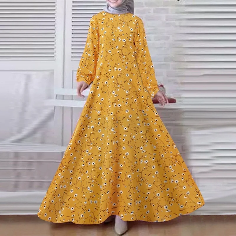 Elegant Muslim Abaya Hijab Dress
