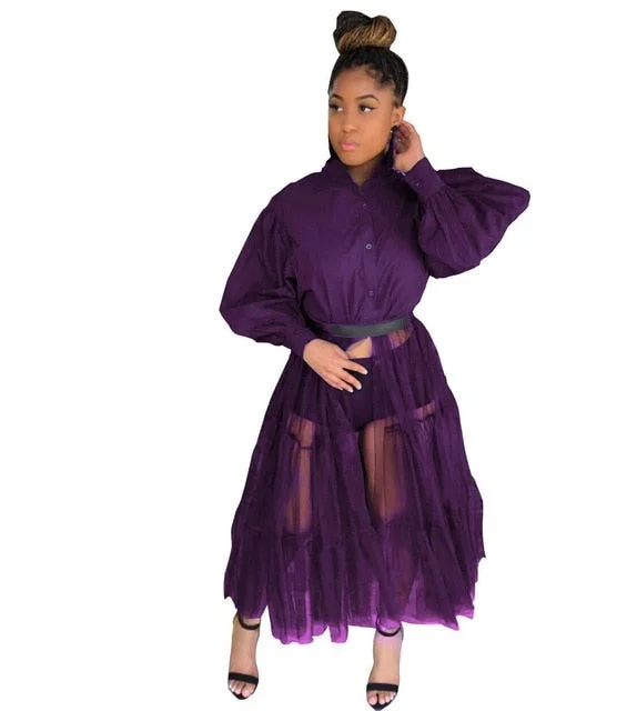 Long Sleeve Purple