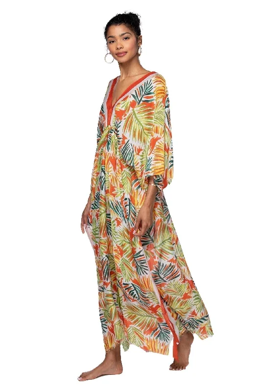 Leaves on the Wind Poolside Maxi Dress in Fiesta Classic Tulle Maxi Dress