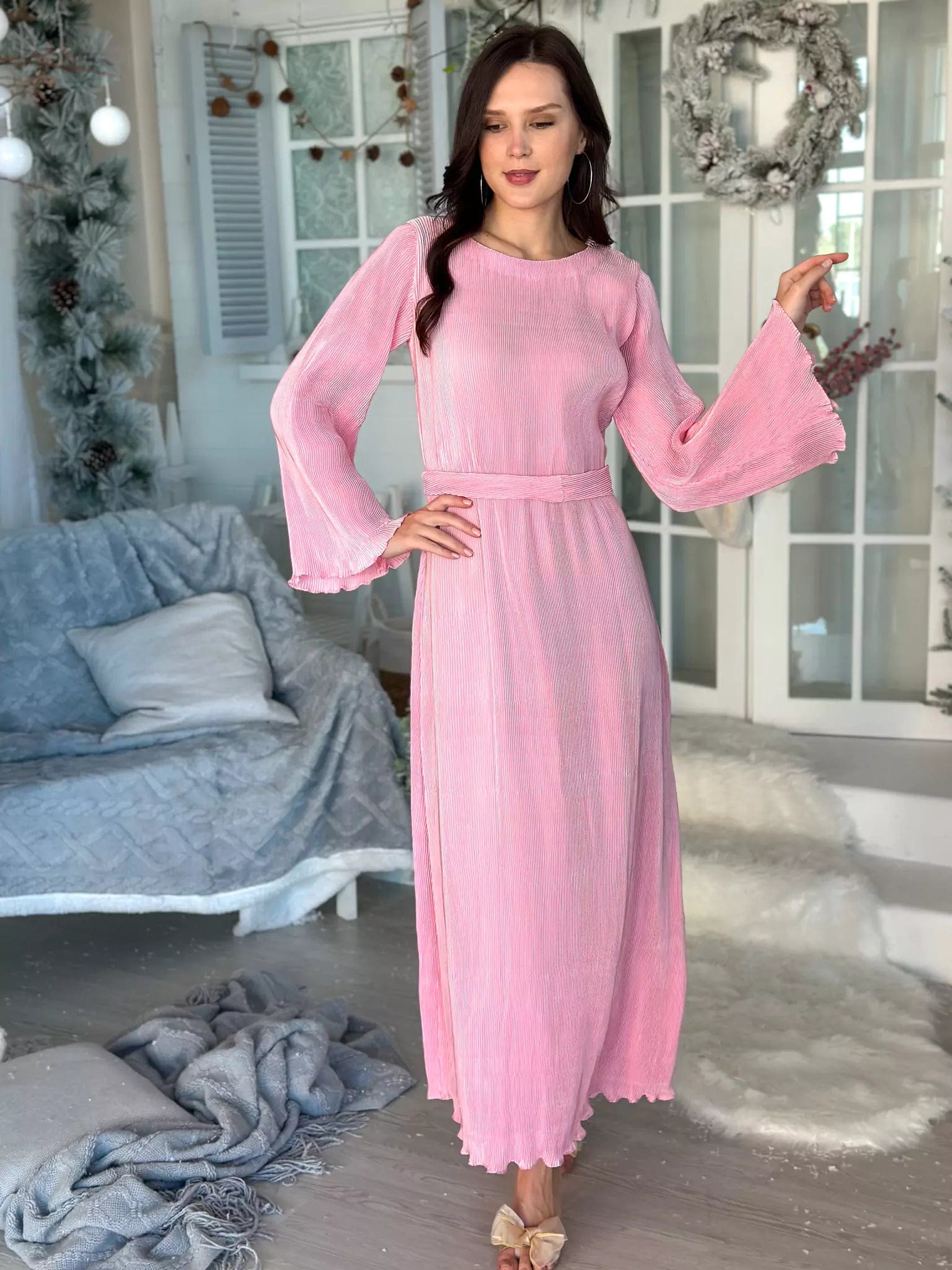 Sweet Pea Dress - Pastel Pink