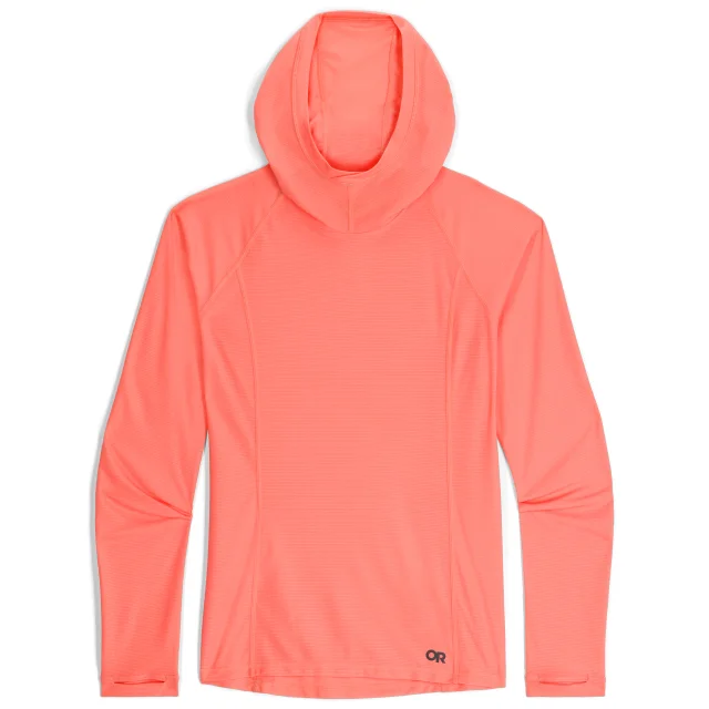 Women's Echo Hoodie Hoodie with Button Placket Classic Preppy