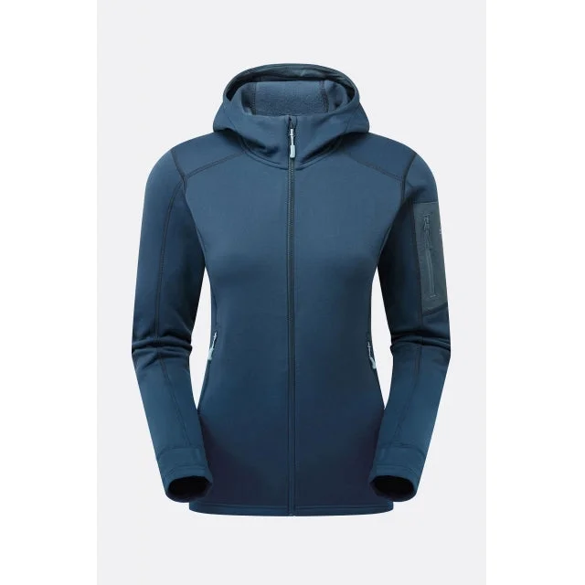 Women's Modulus Hoody Hoodie with Hem Ribbing Snug Secure