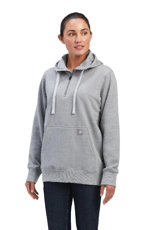 Ariat Rebar Skill Set 1/2 Zip Hoodie Hoodie with Sequins Glamorous Eye-catching