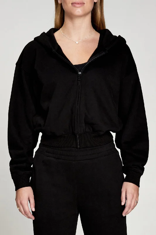 Cozy Luxe Zip Up Hoodie Hoodie with Turtle Neck Cozy Winter