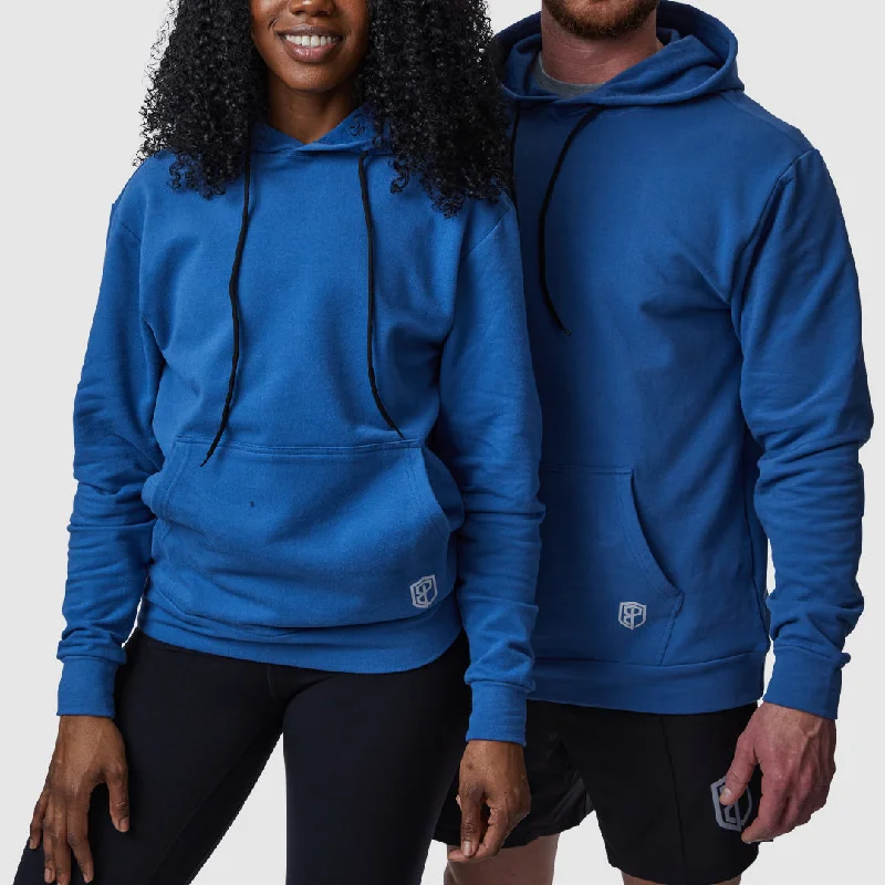 Unmatched Unisex Hoodie (Cool Blue) Hoodie with Cropped Fit Short Trendy