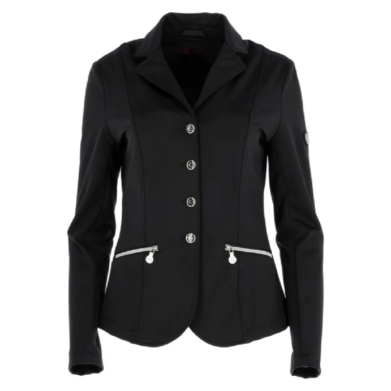 Covalliero Samantha Jacket Notch Collar Jacket Peter Pan Collar Jacket Cowl Neck Jacket