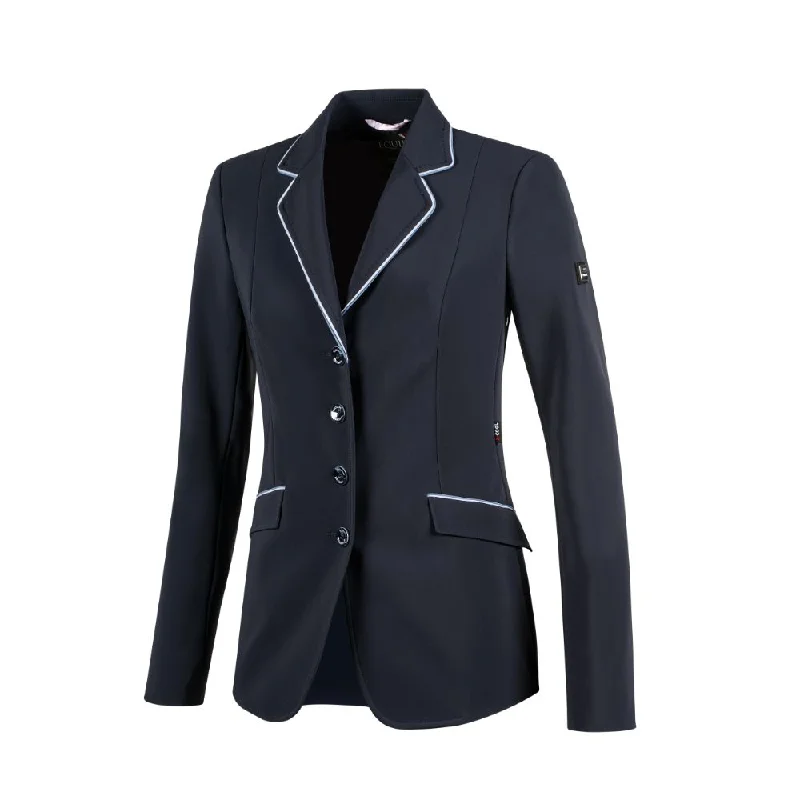 Equiline Elissa Ladies Competition Jacket Collared Jacket Crew Neck Jacket Turtle Neck Jacket