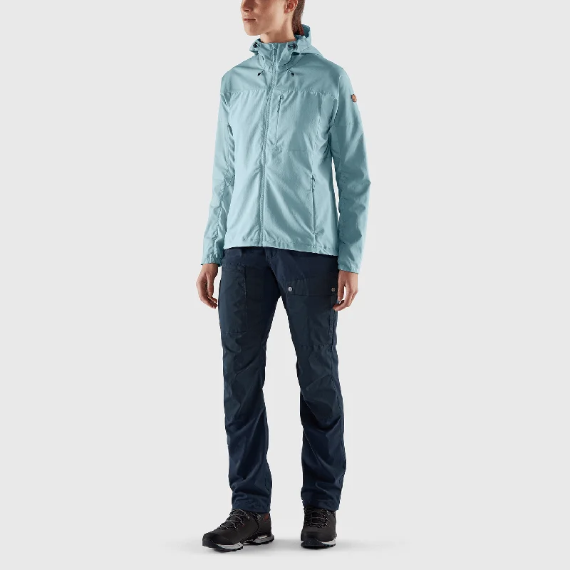 Abisko Midsummer Jacket W Tiered Jacket Buttoned Jacket Zippered Jacket