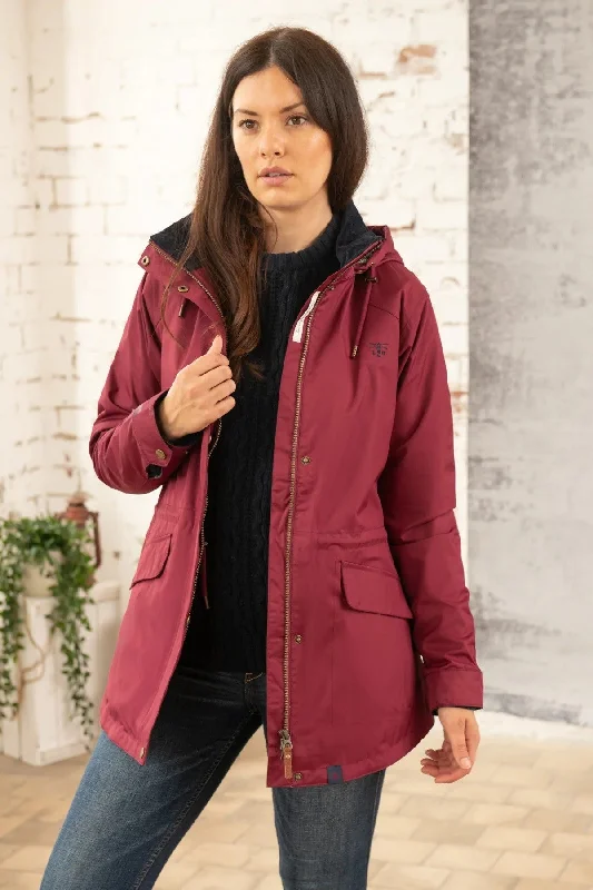 Lighthouse Kendal Jacket -BERRY Bomber Jacket Anorak Windbreaker