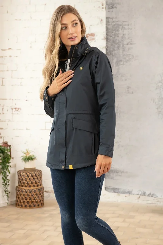 Lighthouse Kendal Jacket -NIGHT Zippered Jacket Buttoned Jacket Snapped Jacket