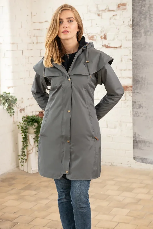 Lighthouse Outrider Jacket -URBAN GREY Anorak Shell Jacket Lightweight Jacket