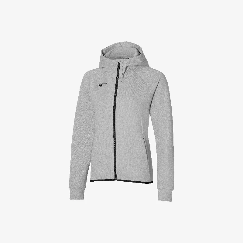 MIZUNO ATHELETE HOODIE Hoodie with Frayed Bohemian Relaxed