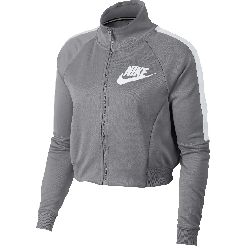 Nike Sportswear N98 Women's Jacket Atmosphere Grey/White Jacket Blazer Coat