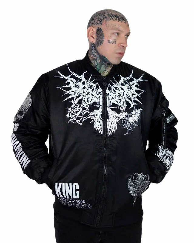 Sullivan King Atonement Bomber Jacket Chenille Jacket Brocade Jacket Lace Jacket