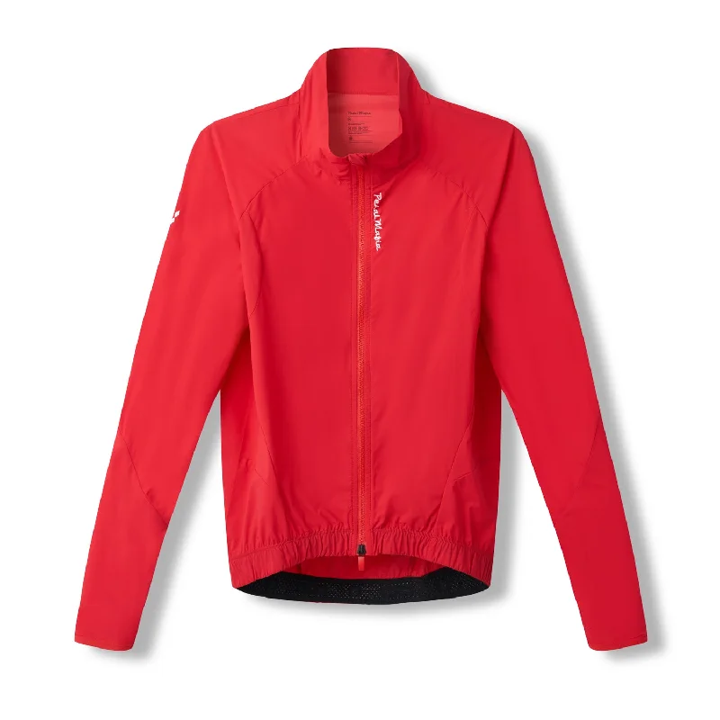 Women's Core Light Jacket - Cherry Collared Jacket Crew Neck Jacket Turtle Neck Jacket