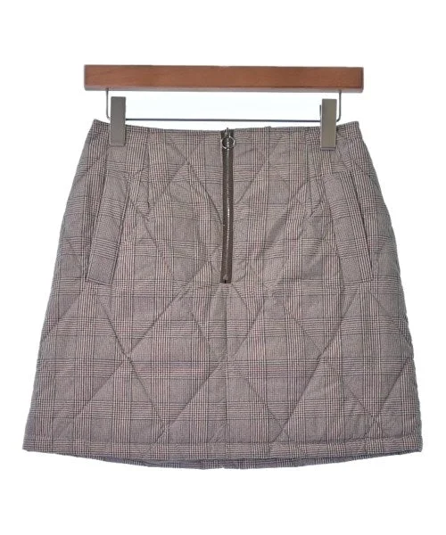 REDYAZEL Mini skirts wool skirt warm