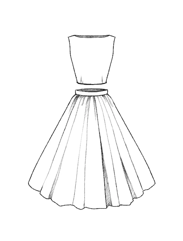 Choose a fabric: Georgia 2pc Playskirt summer skirt style