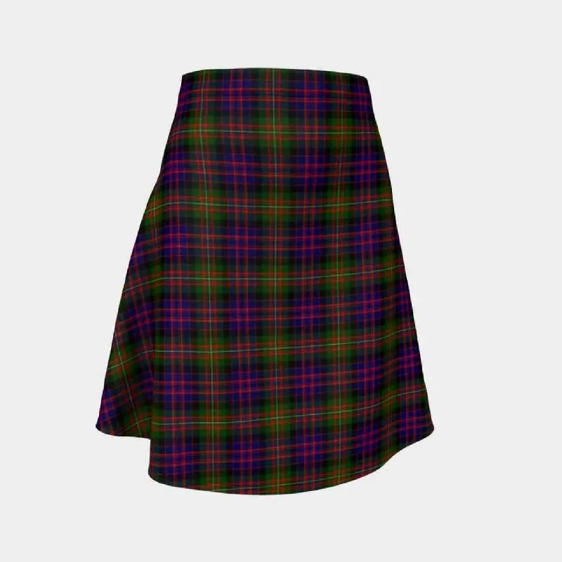 MacDonnell of Glengarry Modern Tartan Flared Skirt seamless skirt comfort