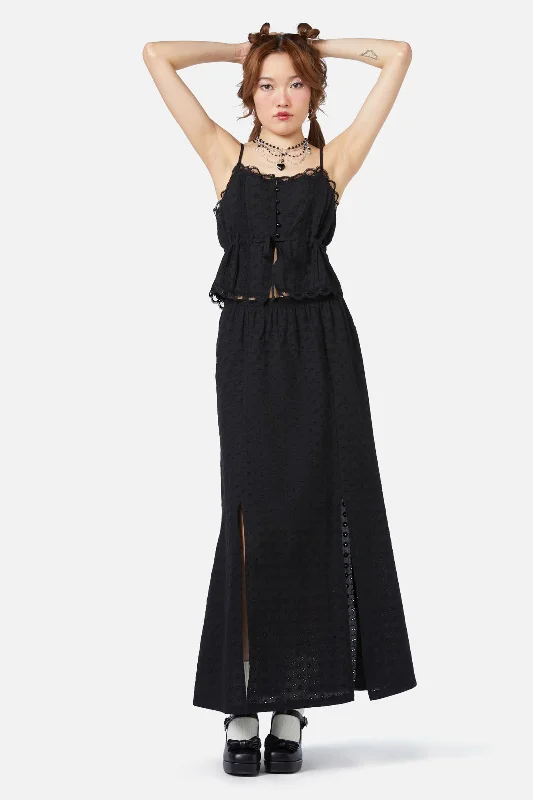 Sweetie Pie Maxi Skirt vintage skirt charm